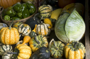 Fall Produce at Roadside Stand